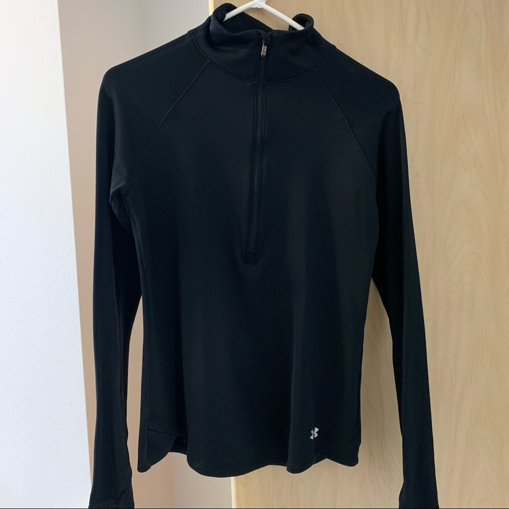 Under Armor black quarter zip